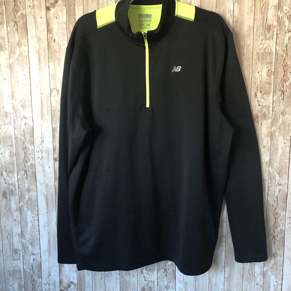 New Balance 1/4 zip athletic running shirt